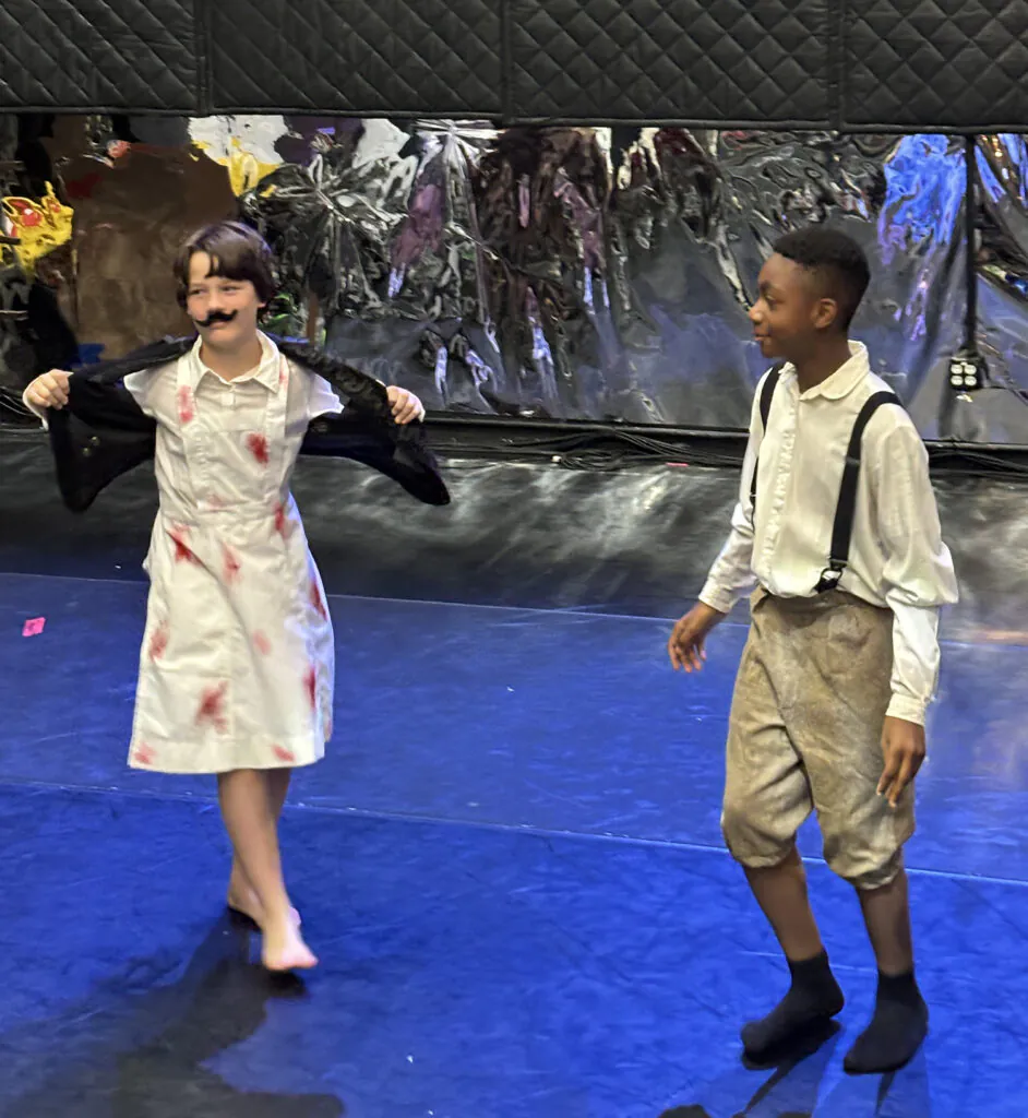 Wooster_Group_Summer_Institute-FRANKENSTEIN-2026_Owen-McKenna-Blackwood_William-McRae-Sainmervil-IMG_7282